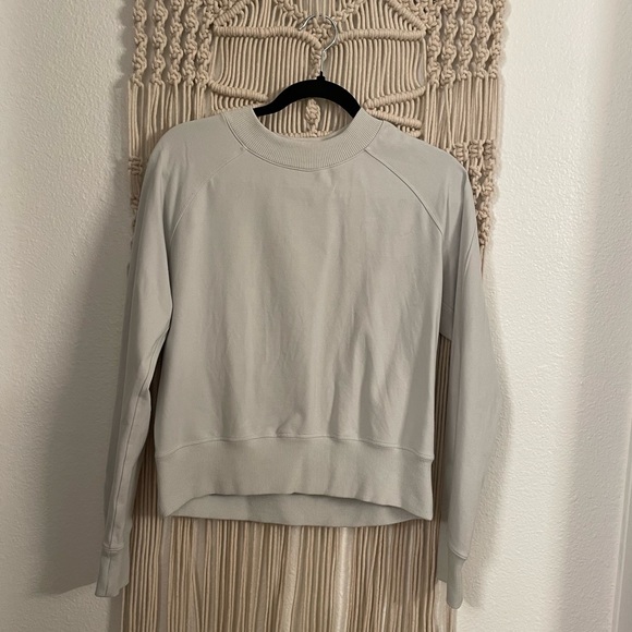 lululemon athletica Sweaters - ready to roll crew- vapor